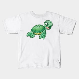 Baby Sea Turtle Kids T-Shirt